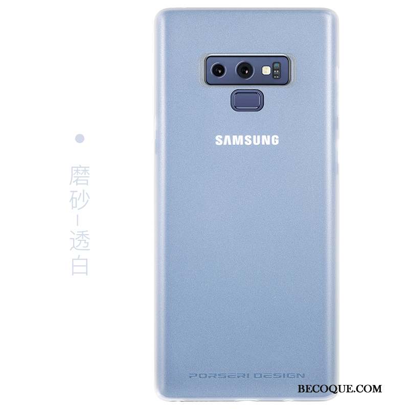 Samsung Galaxy Note 9 Délavé En Daim Modèle Fleurie Transparent Personnalité Coque Noir
