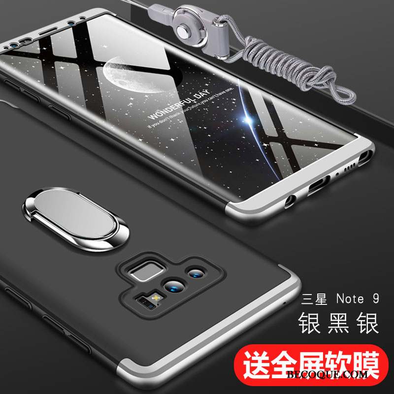 Samsung Galaxy Note 9 Protection Délavé En Daim Coque Difficile De Téléphone Très Mince
