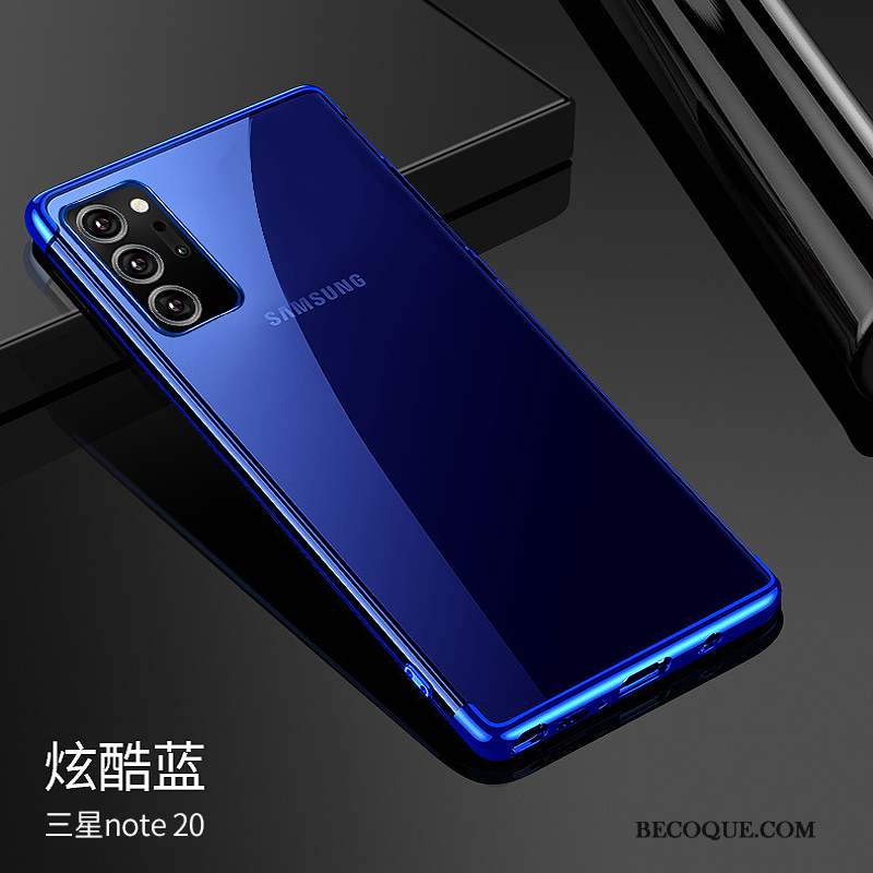 Samsung Galaxy Note20 Coque Créatif Très Mince Marque De Tendance Étui Tout Compris Silicone