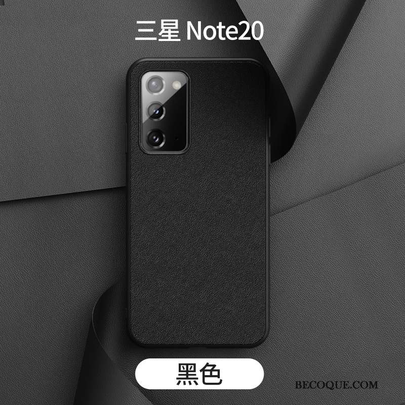 Samsung Galaxy Note20 Coque Protection Personnalité Simple Très Mince Incassable