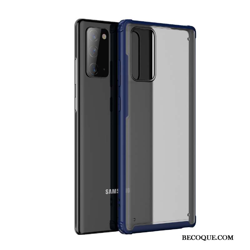 Samsung Galaxy Note20 Luxe Étui Tout Compris Coque De Téléphone Rouge Silicone