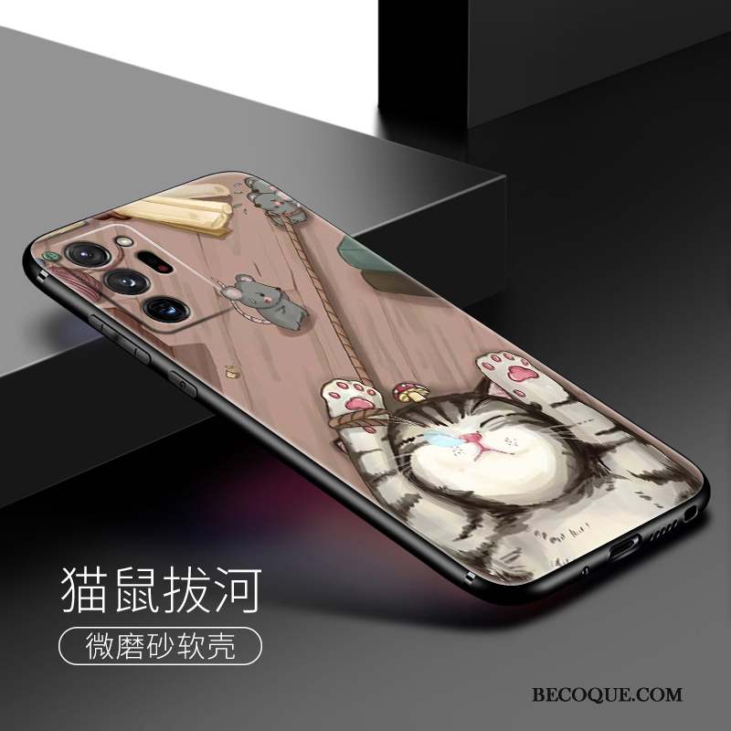 Samsung Galaxy Note20 Ultra Multicolore Incassable Dessin Animé Coque De Téléphone Fluide Doux Charmant