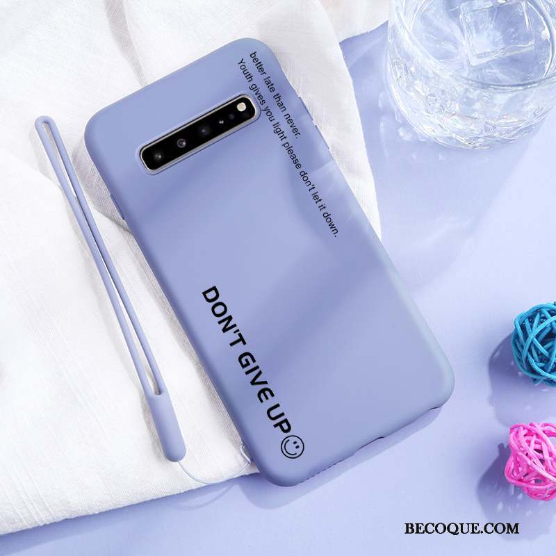 Samsung Galaxy S10 5g Coque Silicone Incassable Protection Personnalité Très Mince Tendance