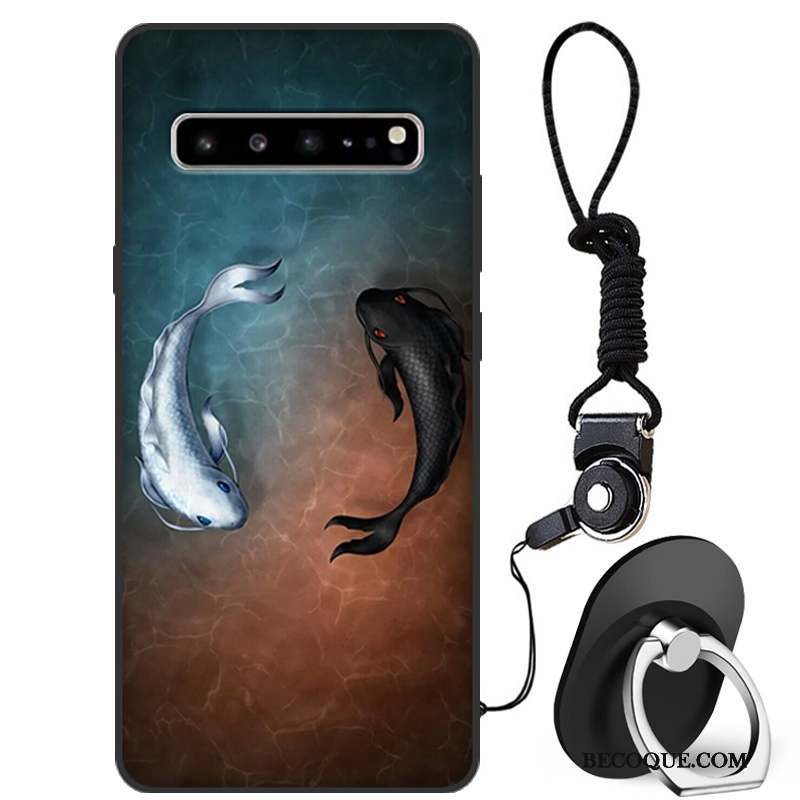 Samsung Galaxy S10 5g Coque Étui Tout Compris Protection Marque De Tendance Silicone Incassable