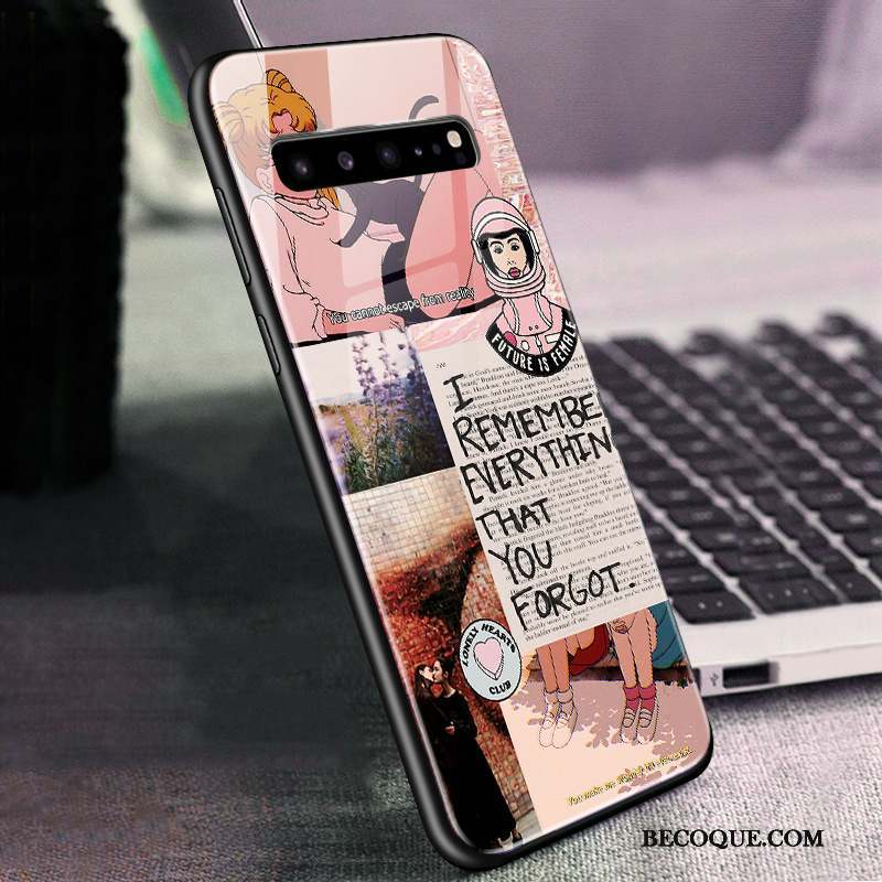 Samsung Galaxy S10 5g Vert Coque De Téléphone Verre Tout Compris