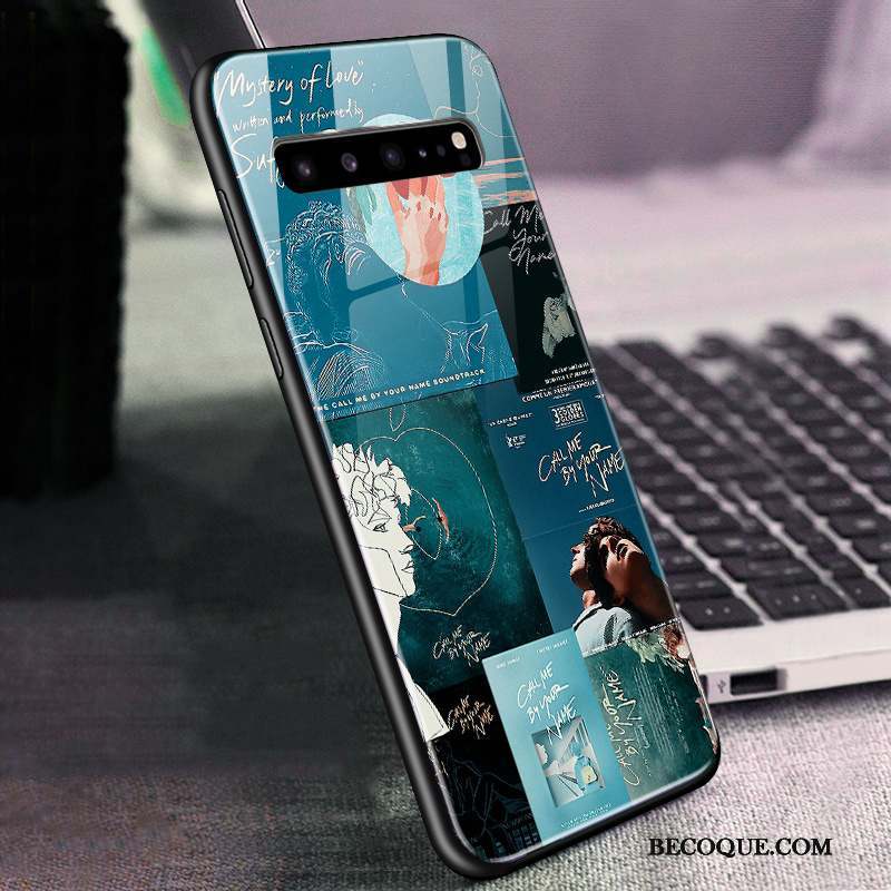 Samsung Galaxy S10 5g Vert Coque De Téléphone Verre Tout Compris