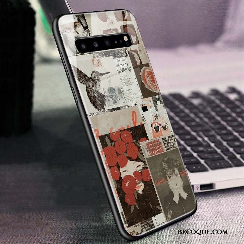 Samsung Galaxy S10 5g Vert Coque De Téléphone Verre Tout Compris