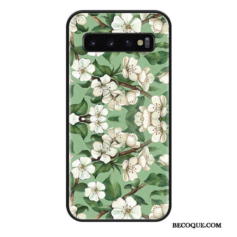 Samsung Galaxy S10+ Coque Créatif Ornements Suspendus Vent Business Marque De Tendance Personnalité