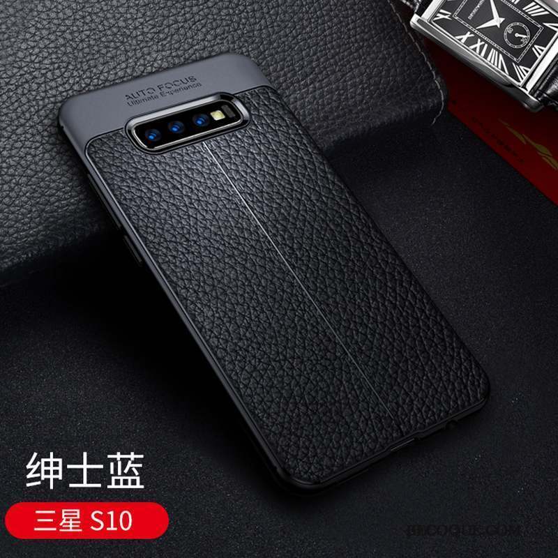 Samsung Galaxy S10 Coque De Téléphone Nouveau Créatif Noir Incassable Personnalité