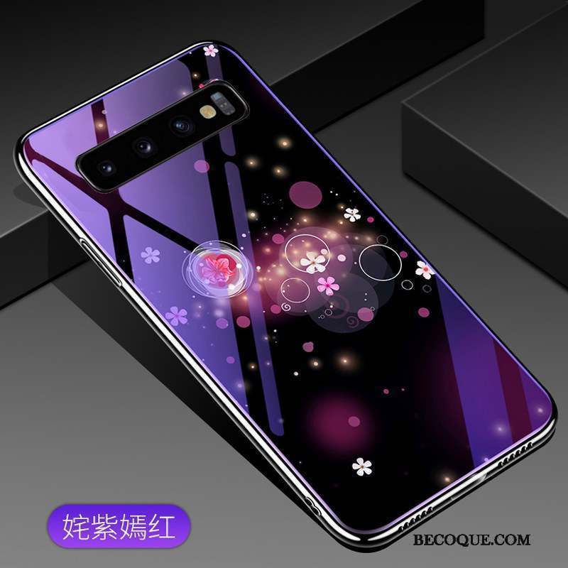 Samsung Galaxy S10+ Coque De Téléphone Tout Compris Personnalité Très Mince Étui Tendance