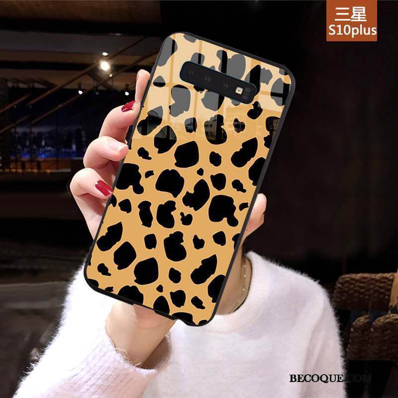 Samsung Galaxy S10+ Coque De Téléphone Étui Personnalité Strass Incassable Mode