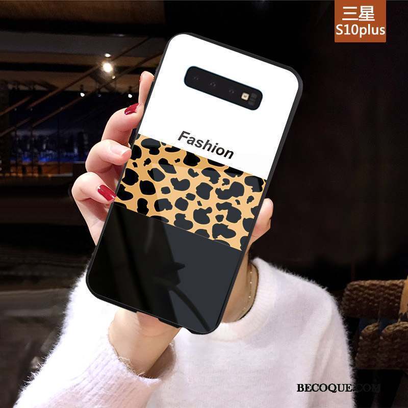 Samsung Galaxy S10+ Coque De Téléphone Étui Personnalité Strass Incassable Mode