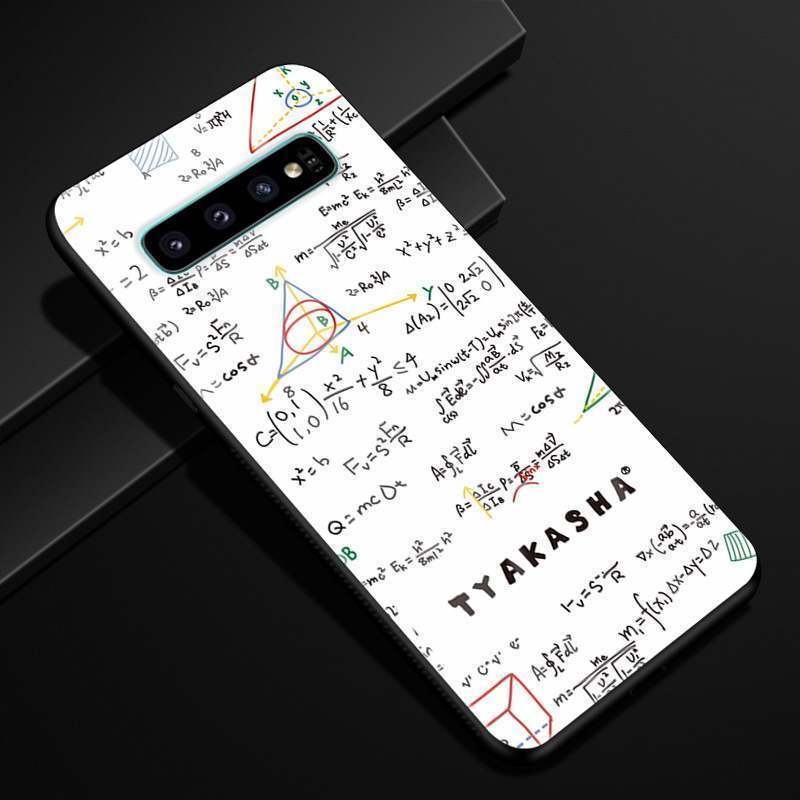 Samsung Galaxy S10+ Coque Incassable Étui Tendance Ciel Étoilé Verre Luxe