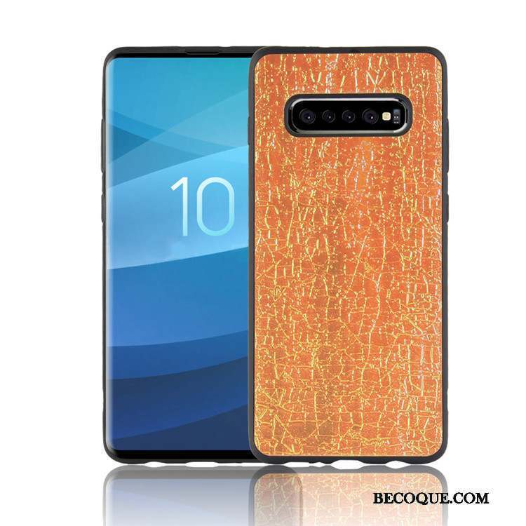 Samsung Galaxy S10+ Couleur Personnalité Créatif Étui Coque Incassable