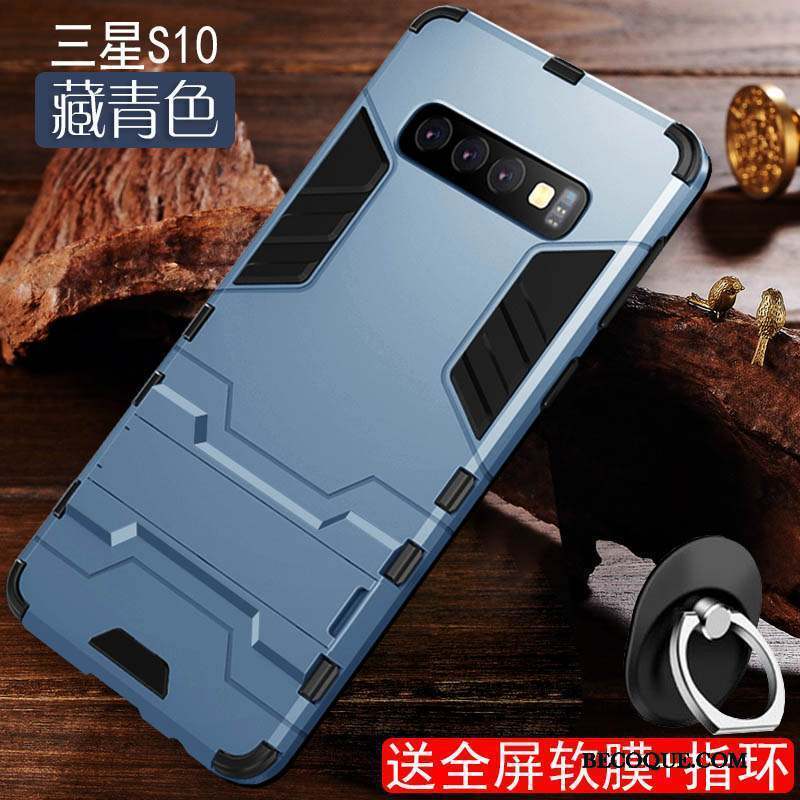 Samsung Galaxy S10 Créatif Luxe Coque De Téléphone Délavé En Daim Étui Protection