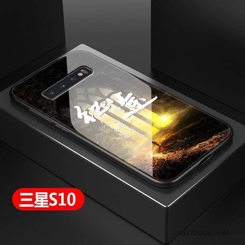 Samsung Galaxy S10 Difficile Marque De Tendance Coque De Téléphone Incassable Étui Créatif