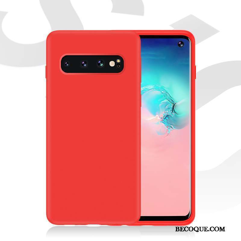 Samsung Galaxy S10+ Incassable Tout Compris Accessoires Coque Très Mince Bleu