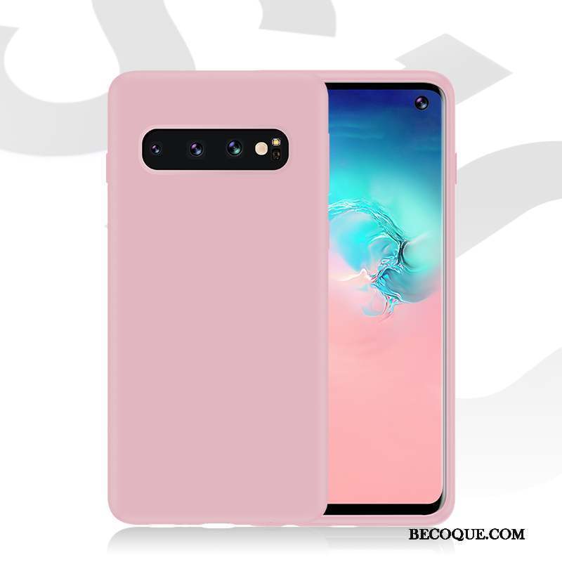 Samsung Galaxy S10+ Incassable Tout Compris Accessoires Coque Très Mince Bleu