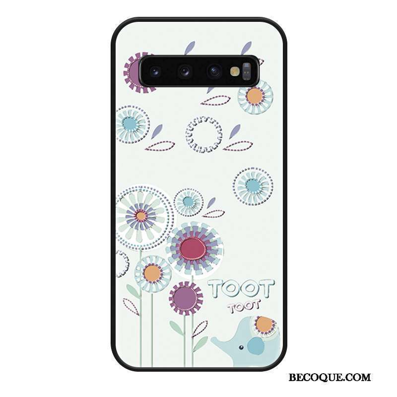 Samsung Galaxy S10+ Marque De Tendance Protection Coque De Téléphone Charmant Ornements Suspendus Mode