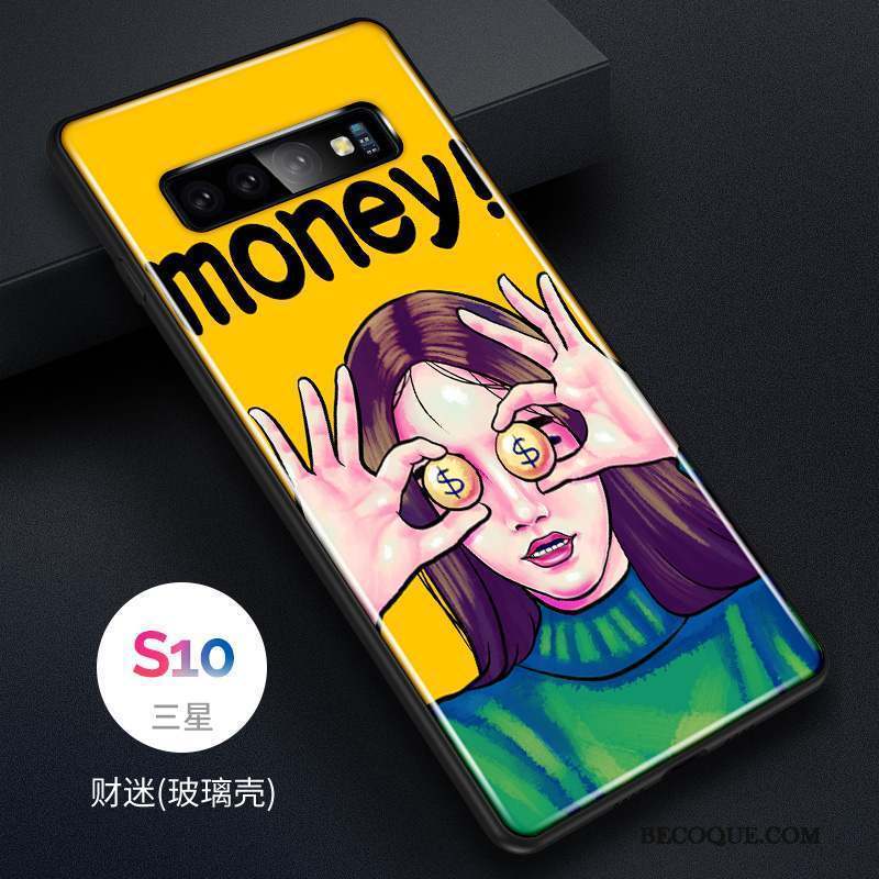 Samsung Galaxy S10 Mode Charmant Tendance Tout Compris Verre Coque De Téléphone