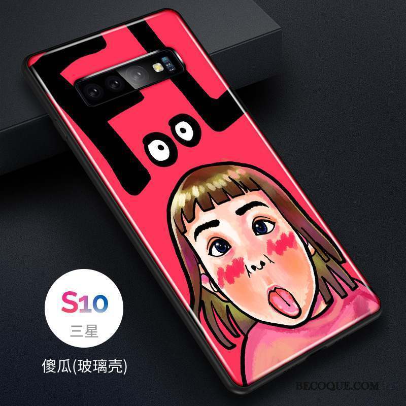 Samsung Galaxy S10 Mode Charmant Tendance Tout Compris Verre Coque De Téléphone