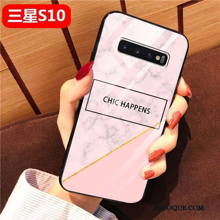 Samsung Galaxy S10 Mode Coque Blanc Silicone Incassable Étui