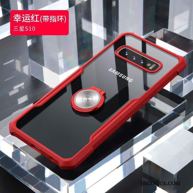 Samsung Galaxy S10 Mode Personnalisé Coque De Téléphone Rouge Personnalité Incassable