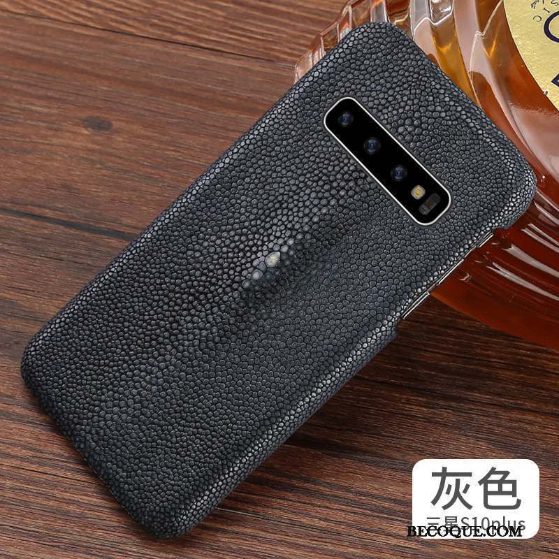 Samsung Galaxy S10+ Perle Créatif Fluide Doux Luxe Nouveau Coque