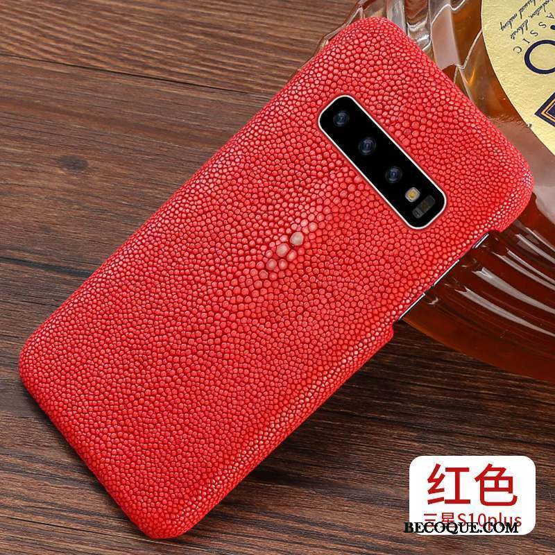 Samsung Galaxy S10+ Perle Créatif Fluide Doux Luxe Nouveau Coque