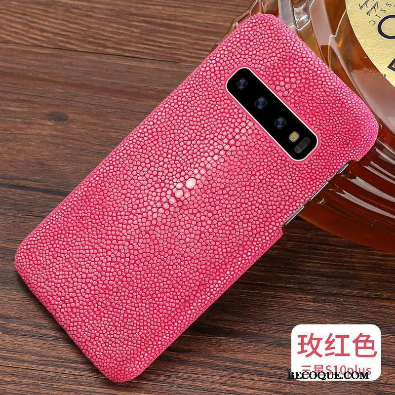 Samsung Galaxy S10+ Perle Créatif Fluide Doux Luxe Nouveau Coque