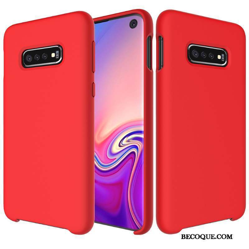 Samsung Galaxy S10+ Personnalité Fluide Doux Coque De Téléphone Tendance Tout Compris Étui