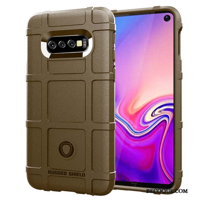 Samsung Galaxy S10 Personnalité Fluide Doux Protection Coque Étui Tout Compris