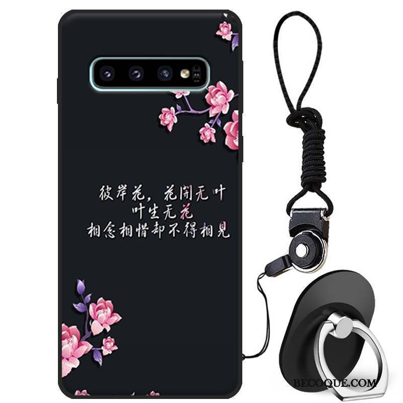 Samsung Galaxy S10 Protection Charmant Tout Compris Étui Rose Coque De Téléphone