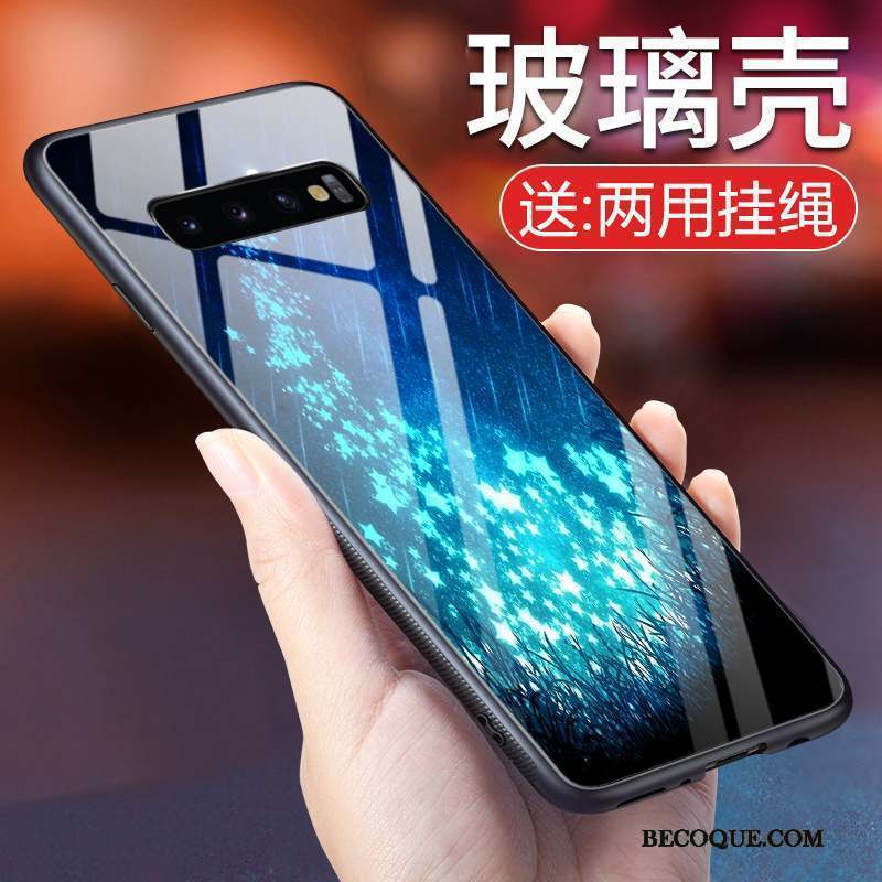 Samsung Galaxy S10 Protection Coque De Téléphone Personnalité Étui Coloré Simple