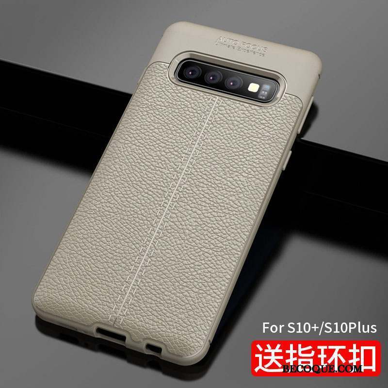 Samsung Galaxy S10+ Protection Nouveau Silicone Incassable Tendance Coque De Téléphone