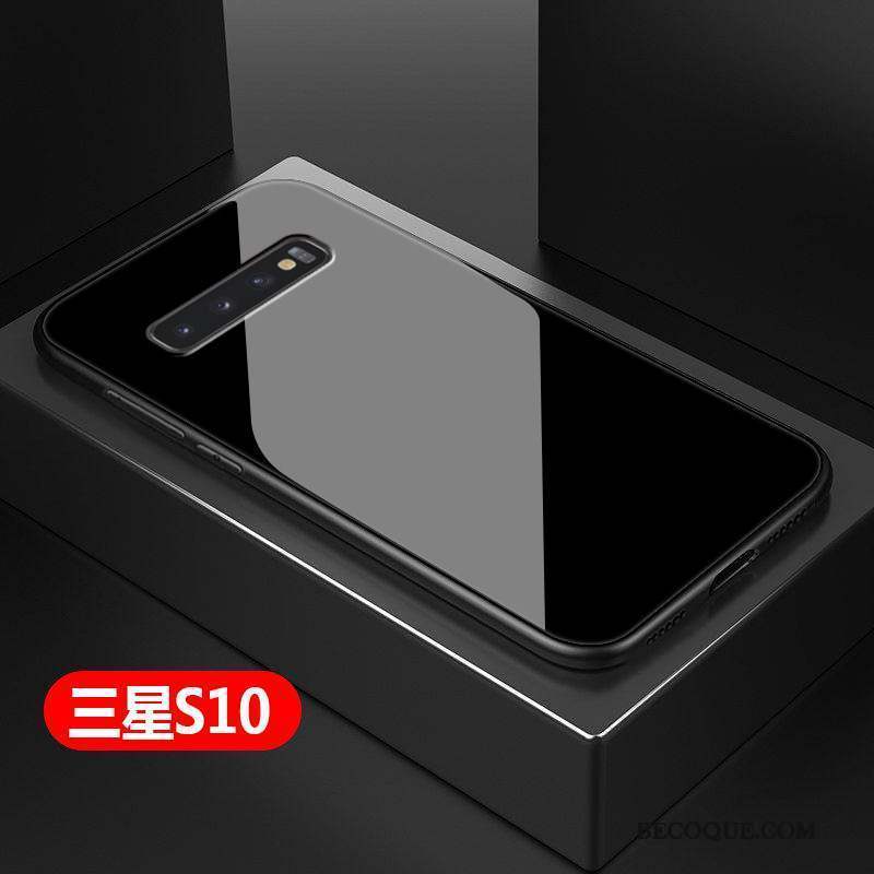 Samsung Galaxy S10 Simple Tout Compris Marque De Tendance Coque De Téléphone Protection Étui