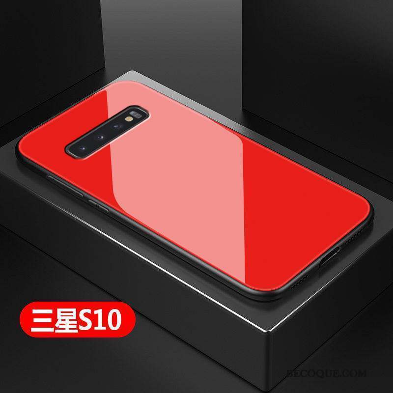 Samsung Galaxy S10 Simple Tout Compris Marque De Tendance Coque De Téléphone Protection Étui