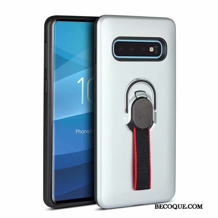 Samsung Galaxy S10+ Support Étui À Bord Coque De Téléphone Incassable Protection