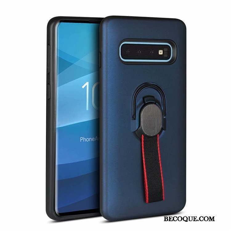 Samsung Galaxy S10+ Support Étui À Bord Coque De Téléphone Incassable Protection