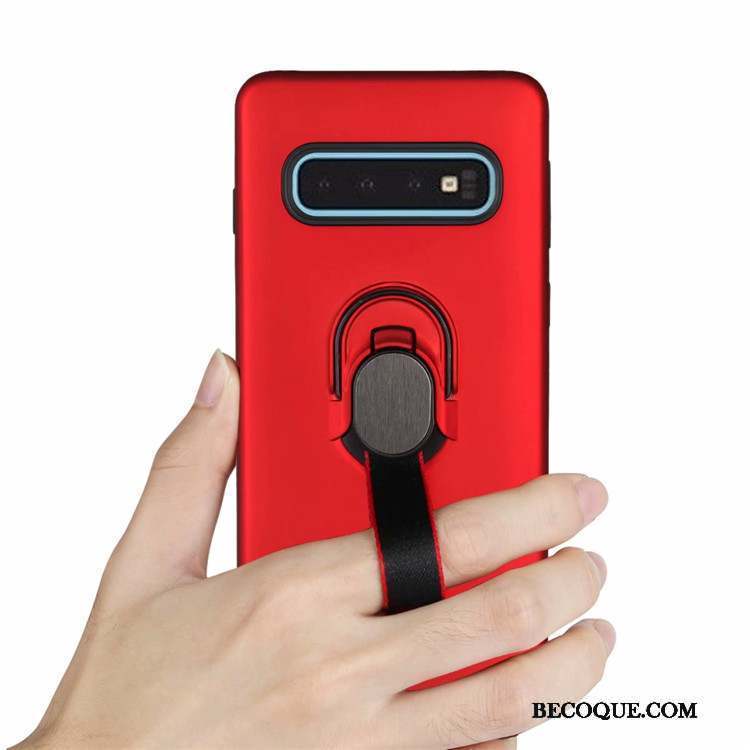 Samsung Galaxy S10+ Support Étui À Bord Coque De Téléphone Incassable Protection