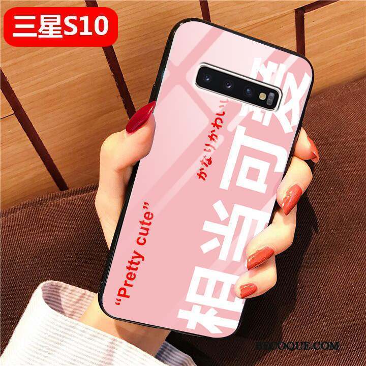 Samsung Galaxy S10 Tendance Protection Coque Étui Incassable Verre