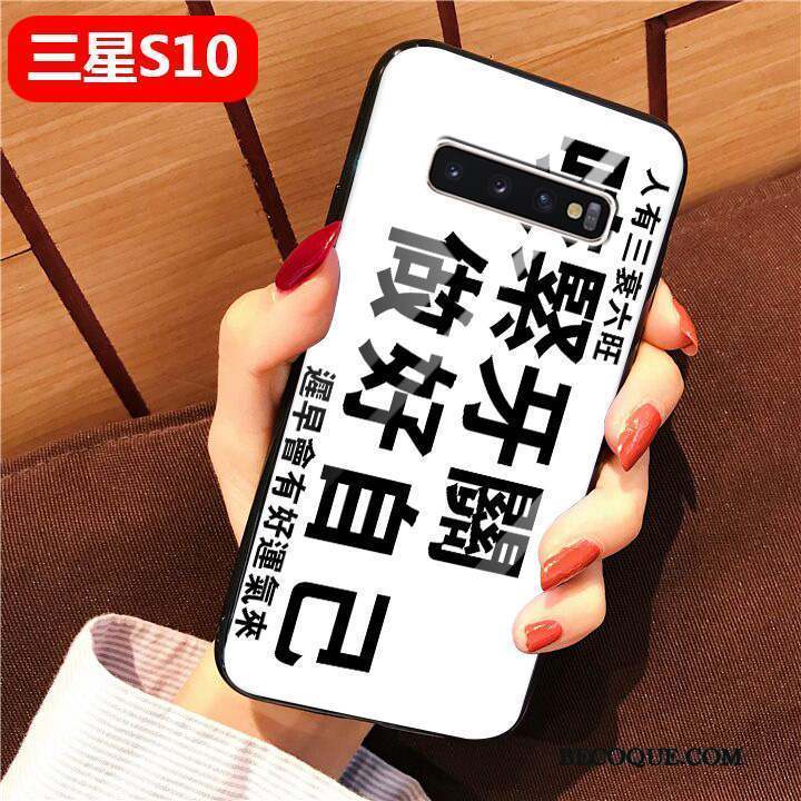 Samsung Galaxy S10 Tendance Protection Coque Étui Incassable Verre