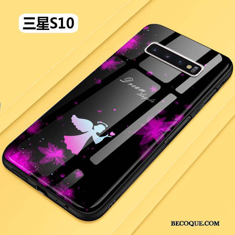 Samsung Galaxy S10 Tout Compris Silicone Mode Difficile Personnalité Coque De Téléphone