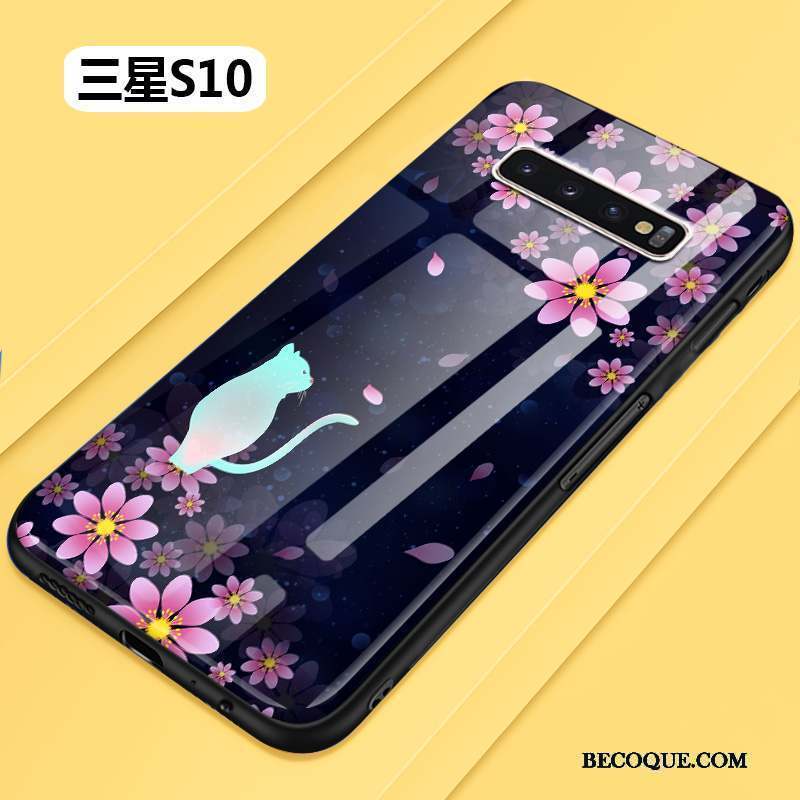 Samsung Galaxy S10 Tout Compris Silicone Mode Difficile Personnalité Coque De Téléphone