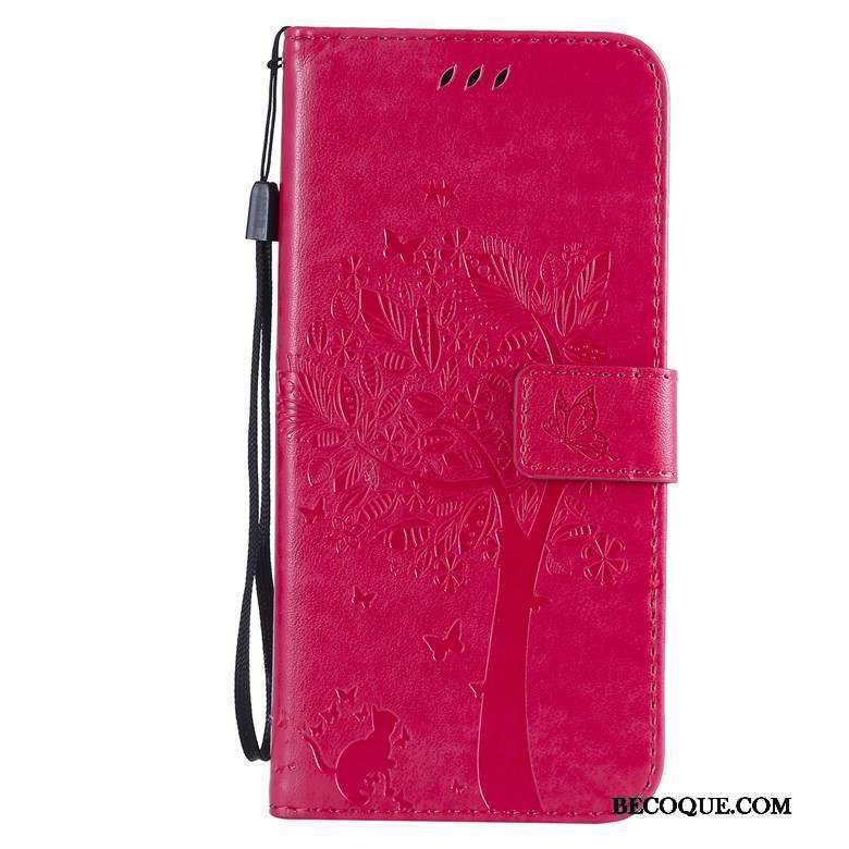 Samsung Galaxy S10+ Étui En Cuir Coque Tout Compris Protection Rose Portefeuille