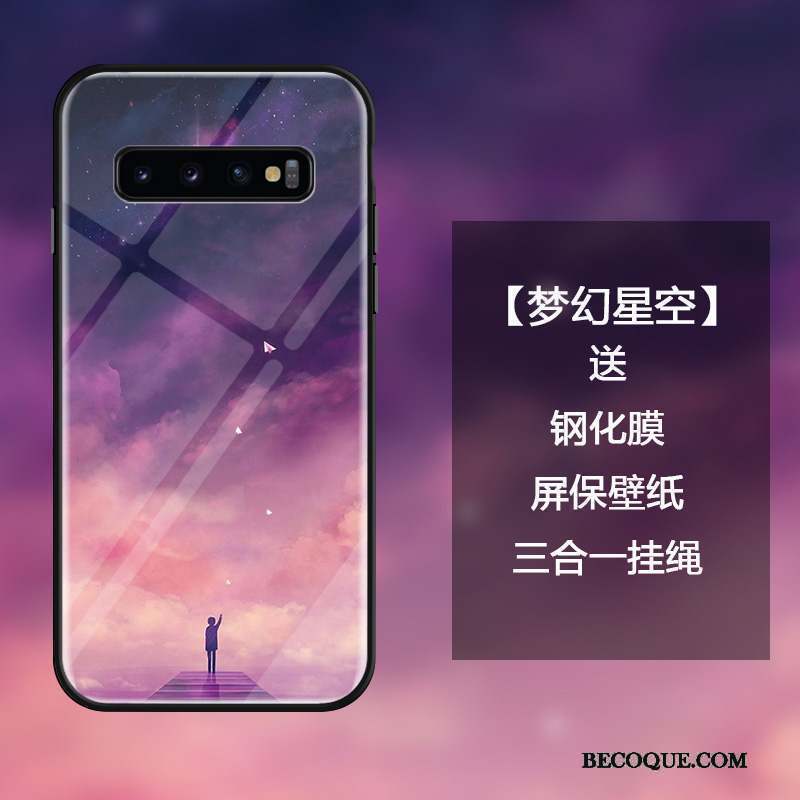 Samsung Galaxy S10 Étui Protection Ornements Suspendus Tout Compris Marque De Tendance Coque De Téléphone