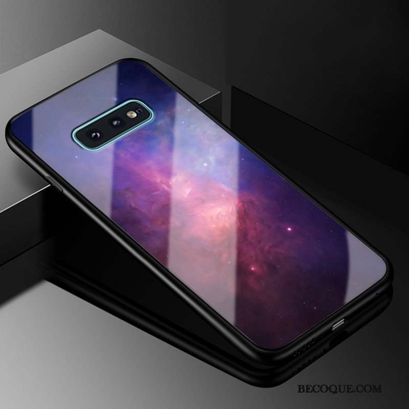 Samsung Galaxy S10e Coque De Téléphone Difficile Violet Verre Incassable Tout Compris