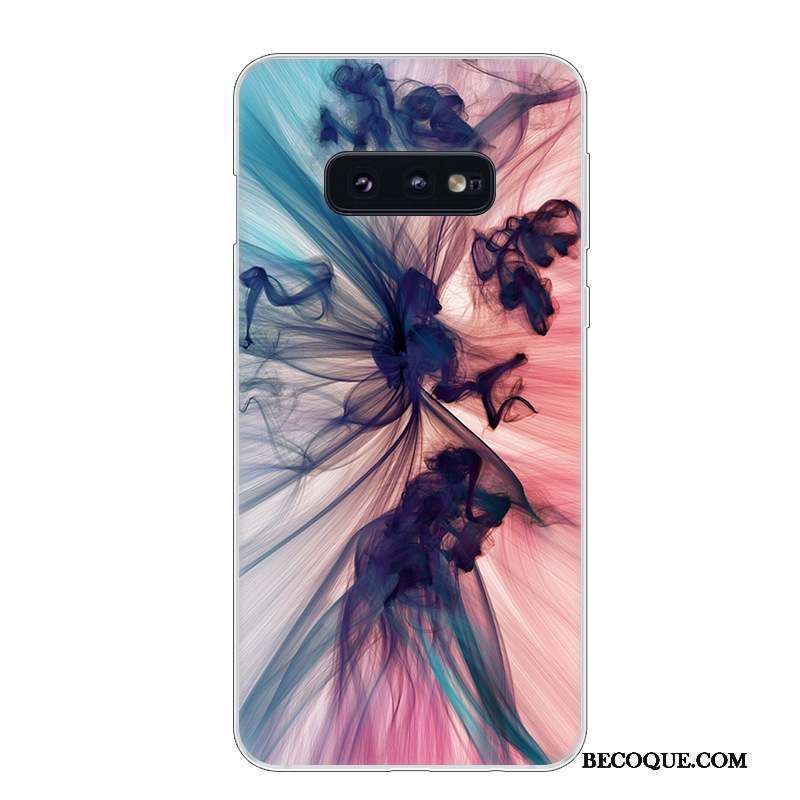 Samsung Galaxy S10e Coque De Téléphone Étui Blanc Art Tendance Protection