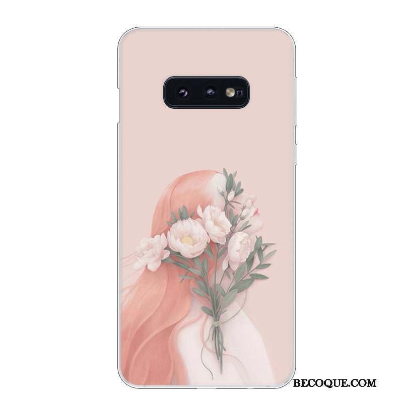 Samsung Galaxy S10e Coque De Téléphone Étui Blanc Art Tendance Protection