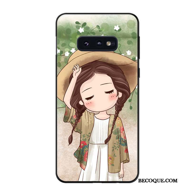 Samsung Galaxy S10e Coque Dessin Animé Tendance Protection Étui Art